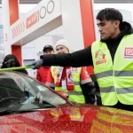 Футболисты «Спартака» провели незабываемый день на АЗС «Лукойл»