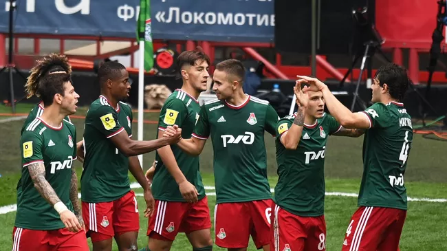 Московский «Локомотив» уверенно побеждает китайский «Чэнду Жунчэн» в товарищеском матче