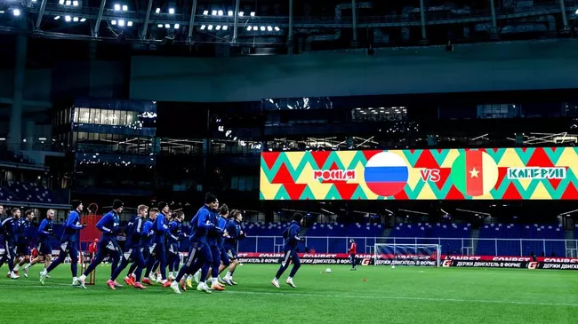 Тренировка сборной России: отсутствие ключевых игроков